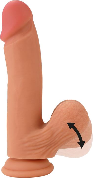 Actual product image Hidden Desire Realistic Dildo Liquid Silicone 19 cm