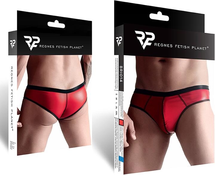 Productafbeelding Regnes Fetish Planet Wetlook Heren brazilian style slip (L)