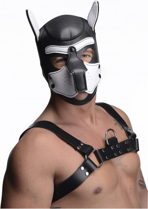 Produktbild Master Series Neoprene Puppy Hood - Black and White
