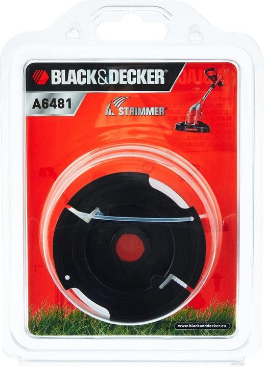 Produktbild Black & Decker A6481 (Rasentrimmer, Trimmerfaden + Fadenspule)