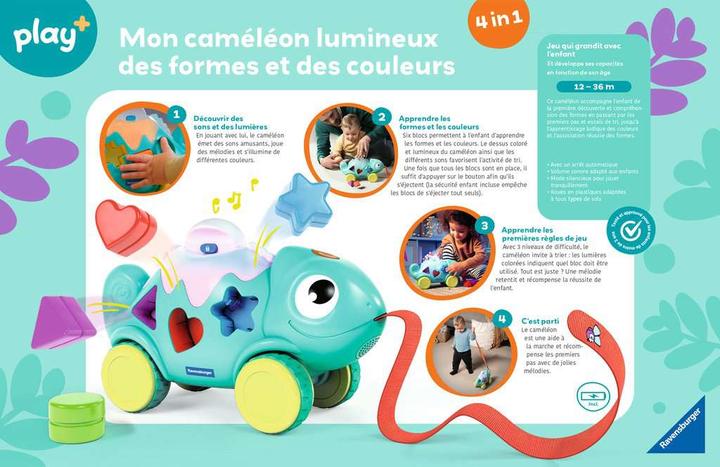Image du produit Ravensburger Caméléon formes couleur (Français)