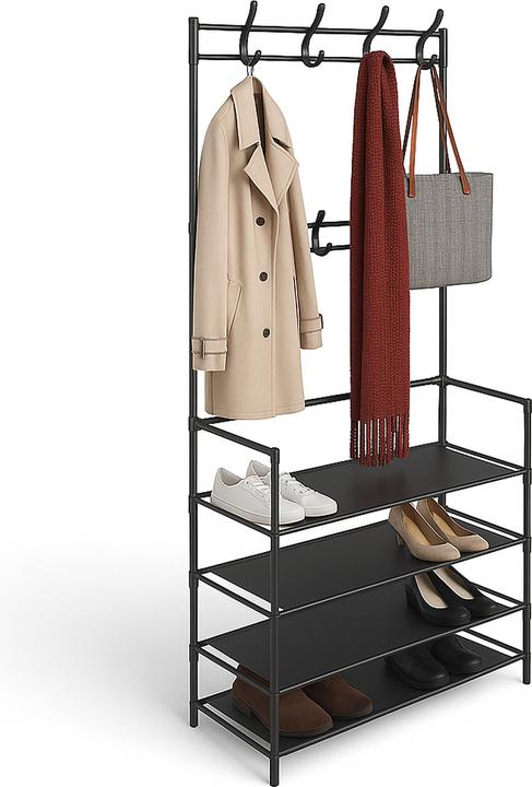 Actual product image Relaxdays Coat rack
