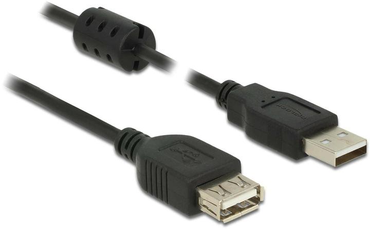 Immagine prodotto Delock Cavo di prolunga USB 2.0 USB A - USB A 1 m, con nucleo in ferrite (1 m, USB 2.0)