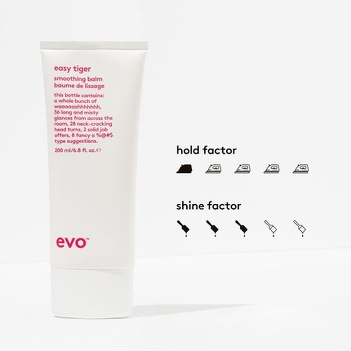 Produktbild Evo Easy Tiger Smoothing Balm - Hold Styling Balm for All Hair Types (Haarcreme, 200 ml)