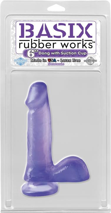 Actual product image Pipedream 6" Suction Cup Dong