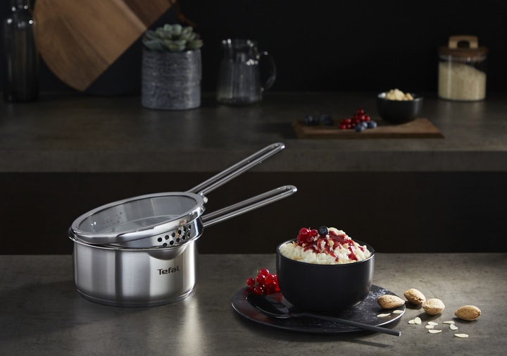 Actual product image Tefal Nordica cookware set, 6 pcs (24 cm, Pot, Stainless steel)
