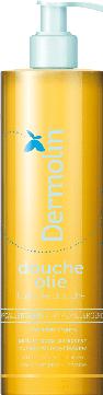 Actual product image Dermoline Dermolin Shower Oil Bottle - Gentle Body Wash (100 ml)
