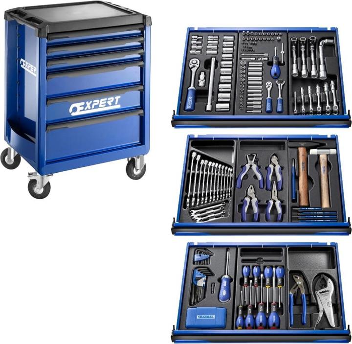 SERVANTE + COMPOSITION 209 OUTILS - FR (6 x)