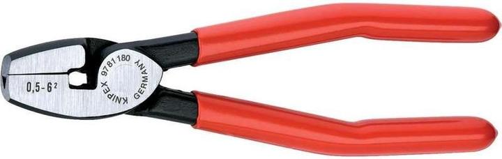 Actual product image Knipex Crimping Pliers for wire ferrules (180 mm)