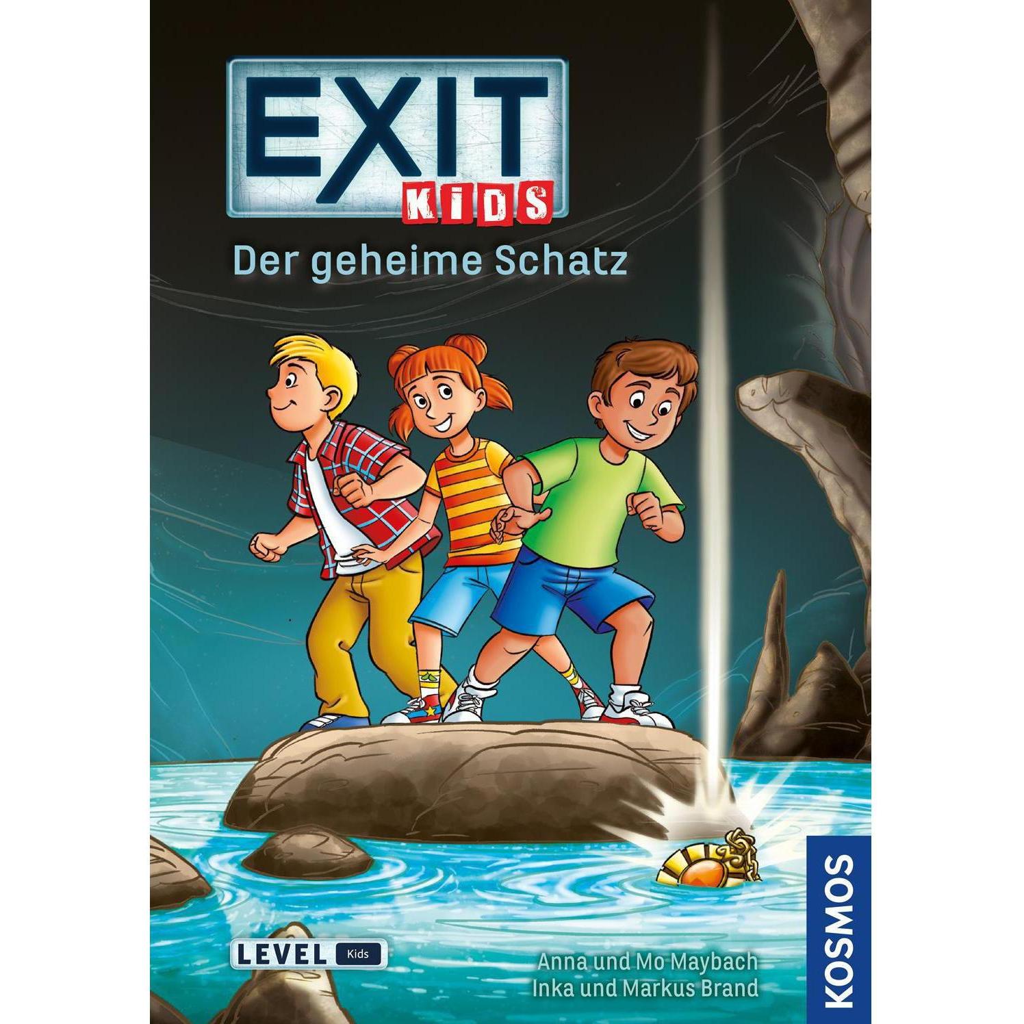 Exit Kids: das Buch - Der geheime Schatz, Kinderbücher von Markus Brand, Anna und Mo Inka Brand, Maybach