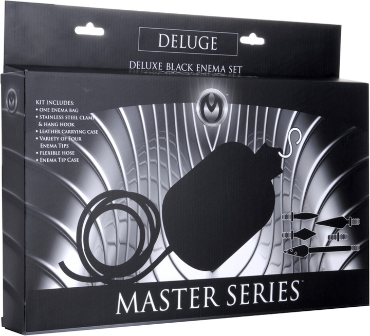 Produktbild Master Series Deluge - Deluxe Black Enema Set