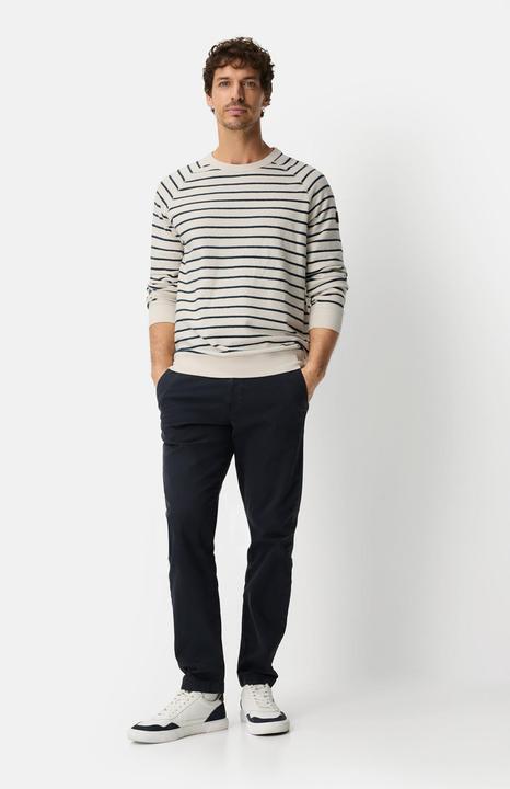 Produktbild Camel Active Gestreiftes Sweatshirt mit Rundhalsausschnitt (M)