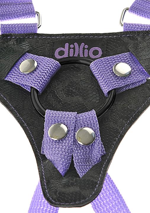 Produktbild Pipedream Purple - 7 Inch Strap-On Suspender Harness Set