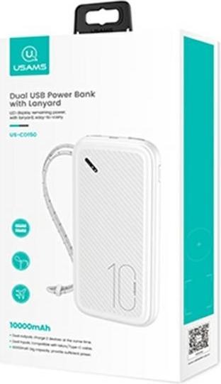 Actual product image Usams Werbank PB56 (10000 mAh, 10 W, 37 Wh)