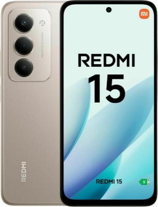 Image du produit Xiaomi Redmi 15 4G Dual Sim 4GB RAM 128GB - Titan Grey (128 Go, Gris Titan, 6.90", Double SIM, 4G)