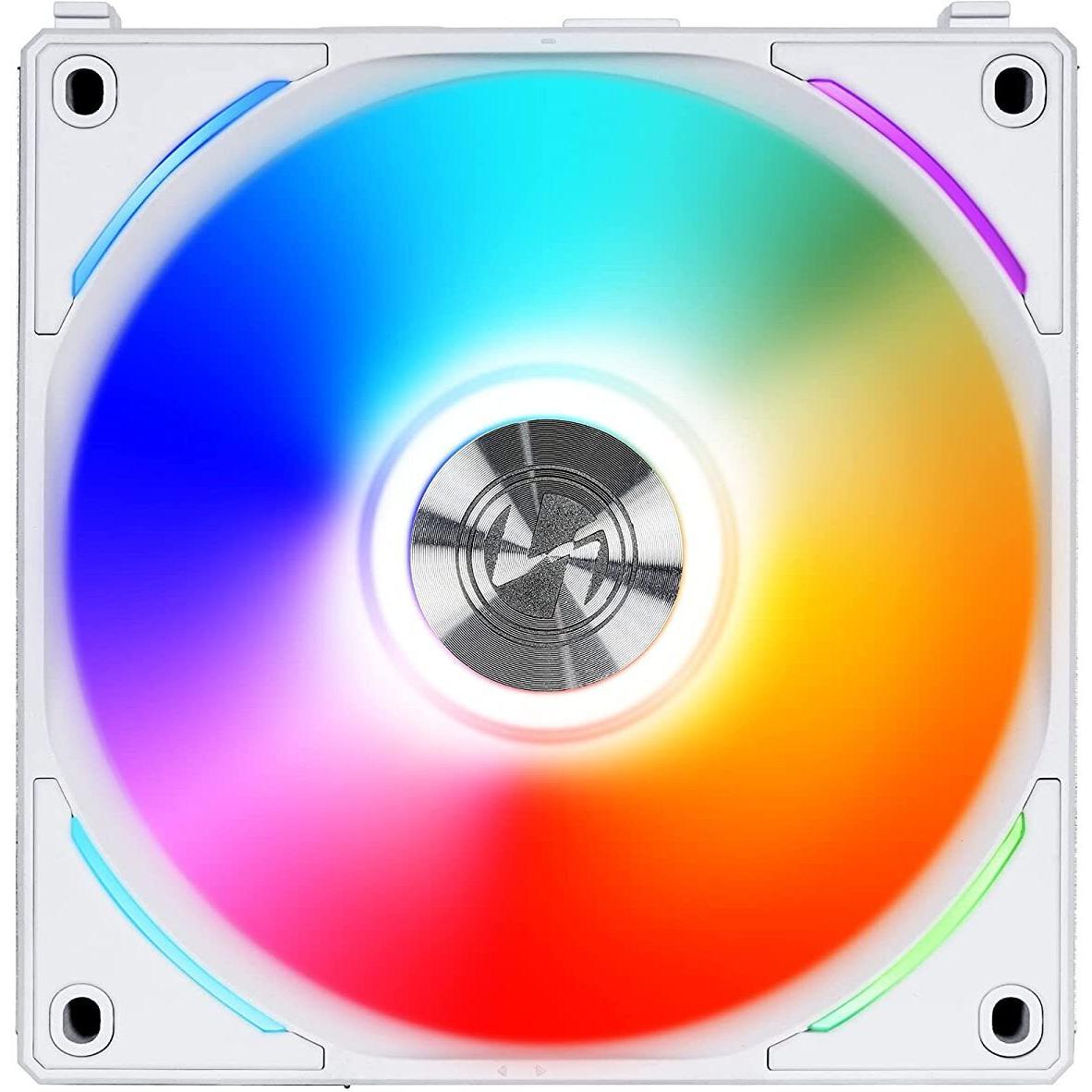Lian-Li Uni Fan AL (120 mm, 1 x), PC Lüfter, Weiss