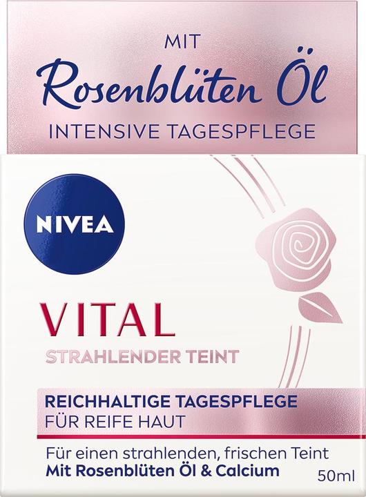 Actual product image NIVEA Vital Anti-Age Day Care Radiant Complexion Pot 50 ml (50 ml, Day cream)