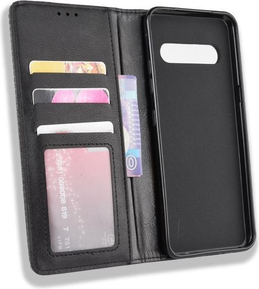 Produktbild MU Classic Retro Leder Bookcover Series (LG V60 ThinQ 5G)