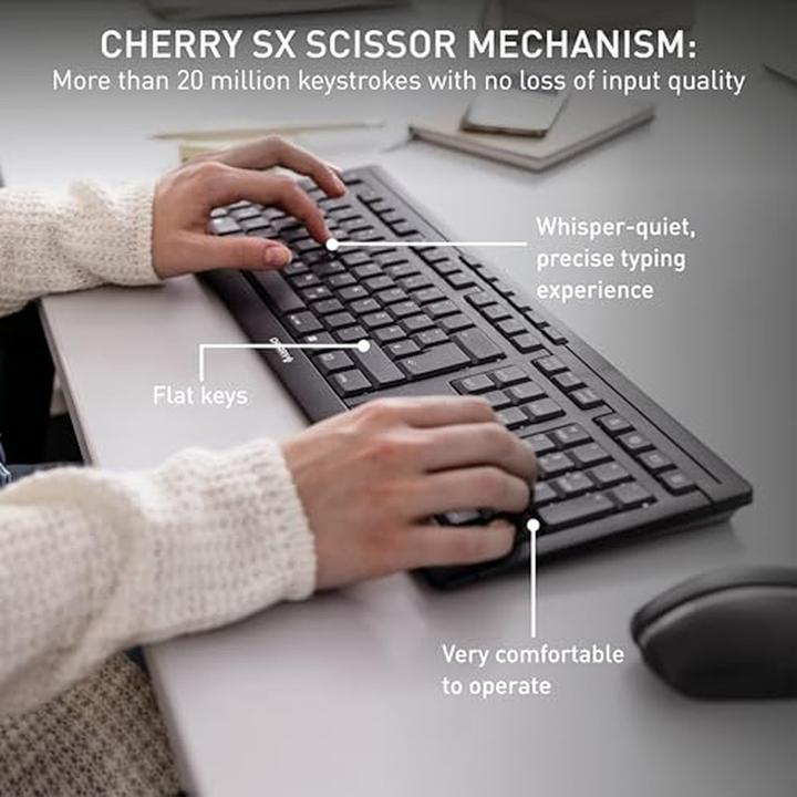 Produktbild CHERRY Stream Desktop Recharge (DE, Kabellos)