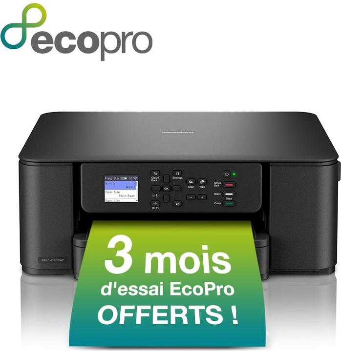Actual product image Brother DCP-J1310DW (Ink, Colour)