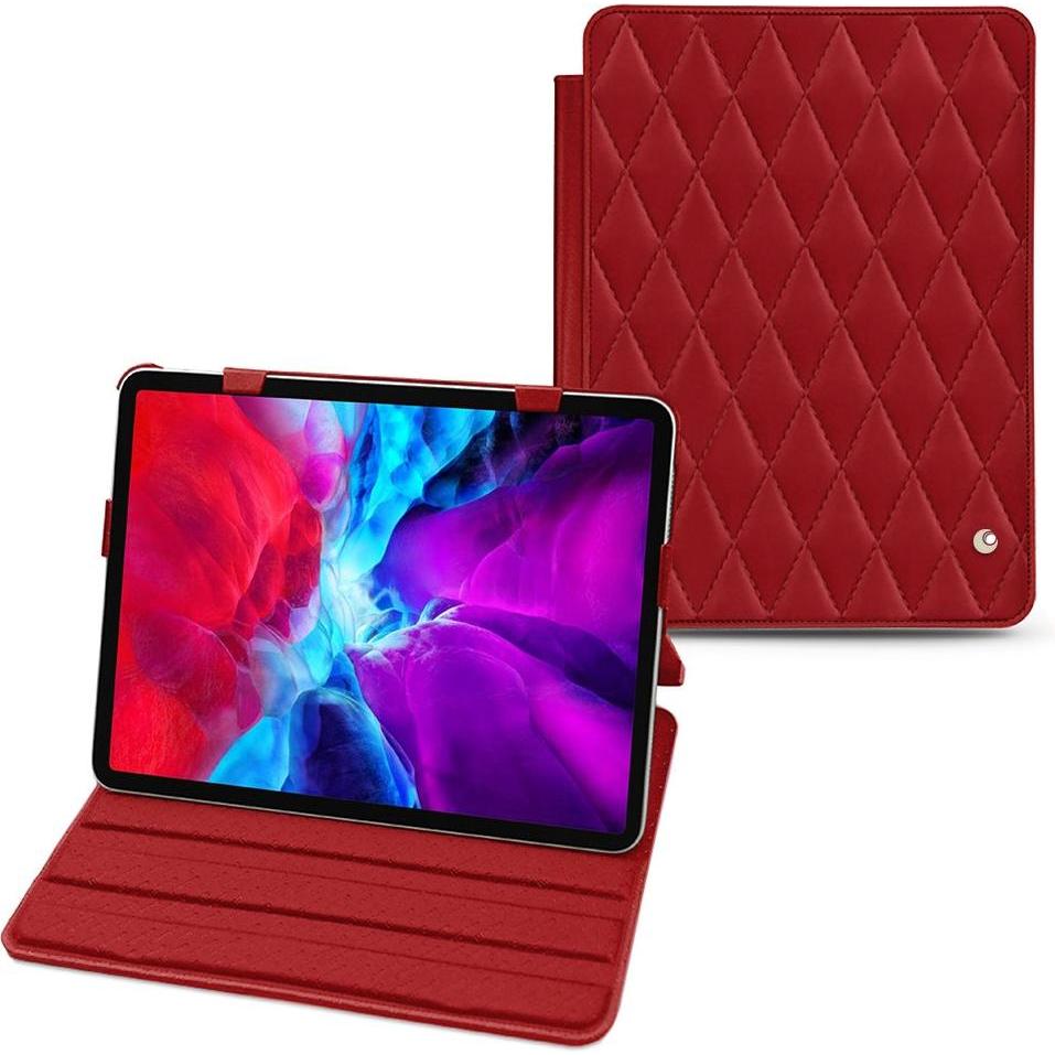 Noreve Lederschutzhülle horizontal (iPad Pro 11 2020 (2. Gen)), Tablet Hülle, Rot