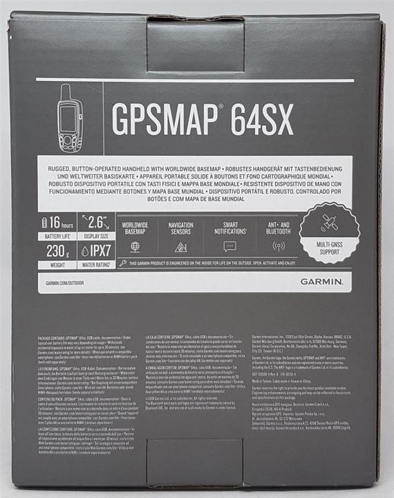 Actual product image Garmin GPSMAP 64sx
