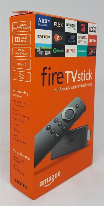 Productafbeelding Amazon Fire TV Stick met Alexa (8 GB)