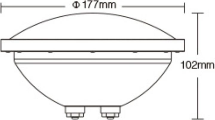 Produktbild Milight Funk LED Poolleuchte (2600 lm, IP68)