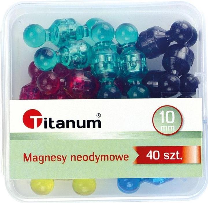 Titanum Neodym-Figurenmagnete 40 Stk (40 x)