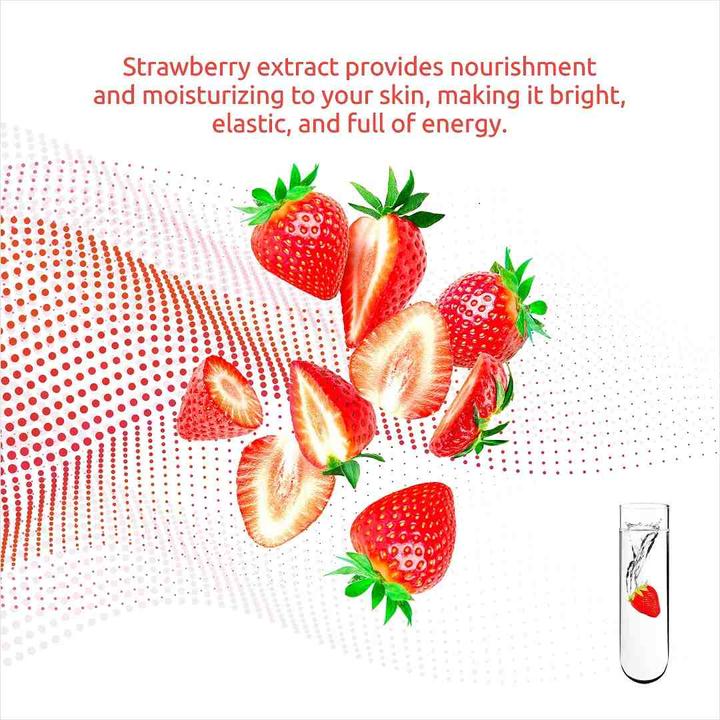 Actual product image 5C Cure Strawberry Intensive Essence Mask