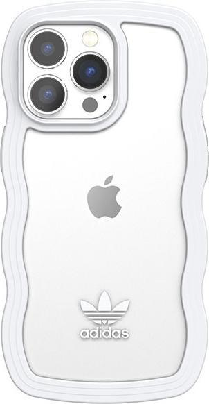 Actual product image adidas OR Wavy Case iPhone 13 Pro /13 6.1" biały-przezroczysty/white-transparent 51903 (Apple iPhone 13 Pro)