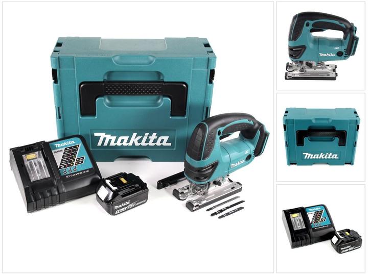 Produktbild Makita DJV 180 RT1J Akku Stichsäge 18V + 1x Akku 5,0Ah + Ladegerät + Makpac