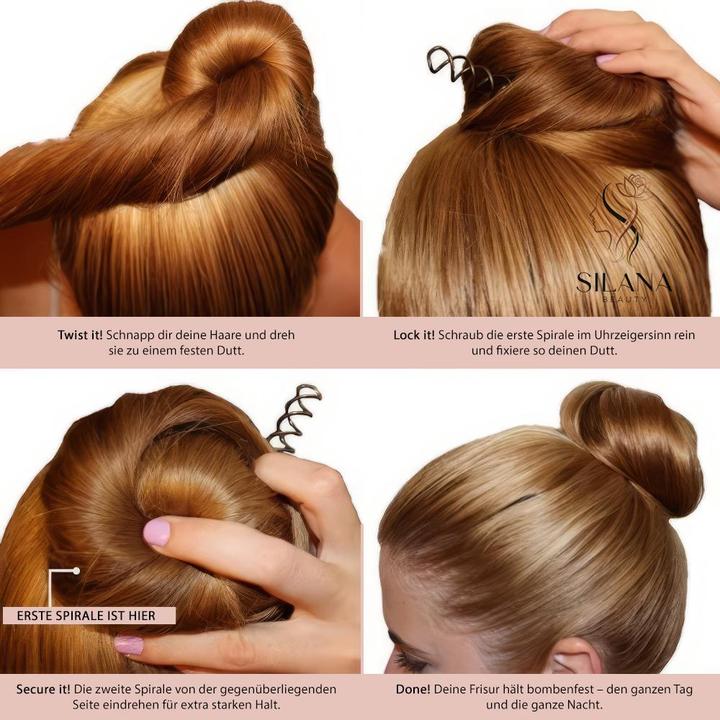 Immagine prodotto Silana Beauty Twister Dutt Spiral Haarnadel, 5er-Set (5 pz.)