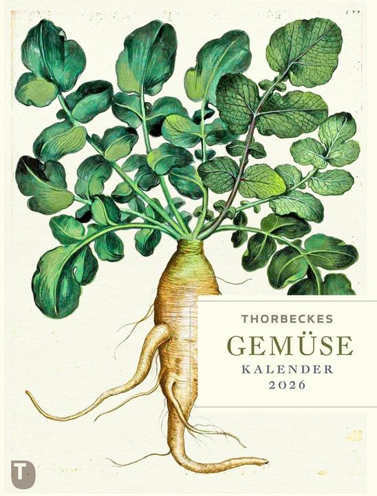 Produktbild Thorbeckes Gemüse-Kalender 2026 (24 x 32 cm)