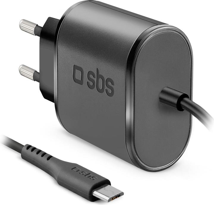 Produktbild SBS Micro USB-Reiseladegerät 2100 mAh (10 W, 1 Port)