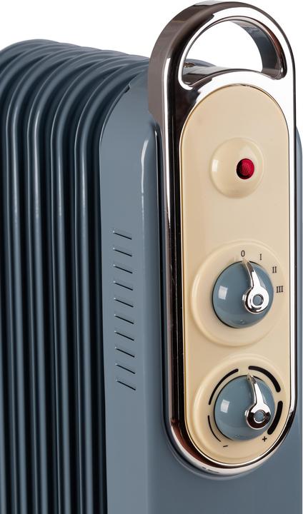 Actual product image Ariete Oil radiator ARI-8250-BL 1500 W, detail colour: blue (1500 W)