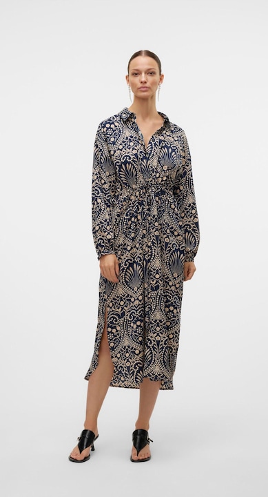 Immagine prodotto Vero Moda VMVILJA Midikleid Hemdblusenkleid (XS)