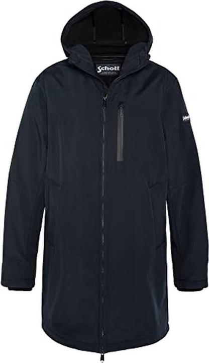 Immagine prodotto Schott Nyc Giacca lunga con cerniera e cappuccio, unisex