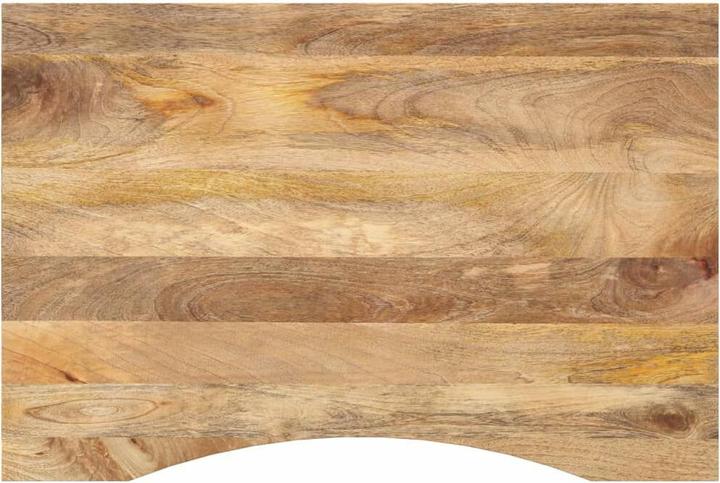 Immagine prodotto vidaXL Piano della scrivania Piano del tavolo Piano in legno con incavo Legno massiccio Mango (80 x 60 x 2,5 cm)