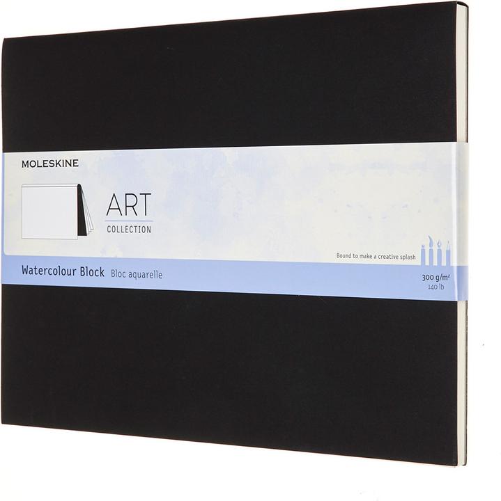 Image du produit Moleskine Dessin-Aquarelle-Collection de blocs d'art (19 x 25 cm, Blanc)