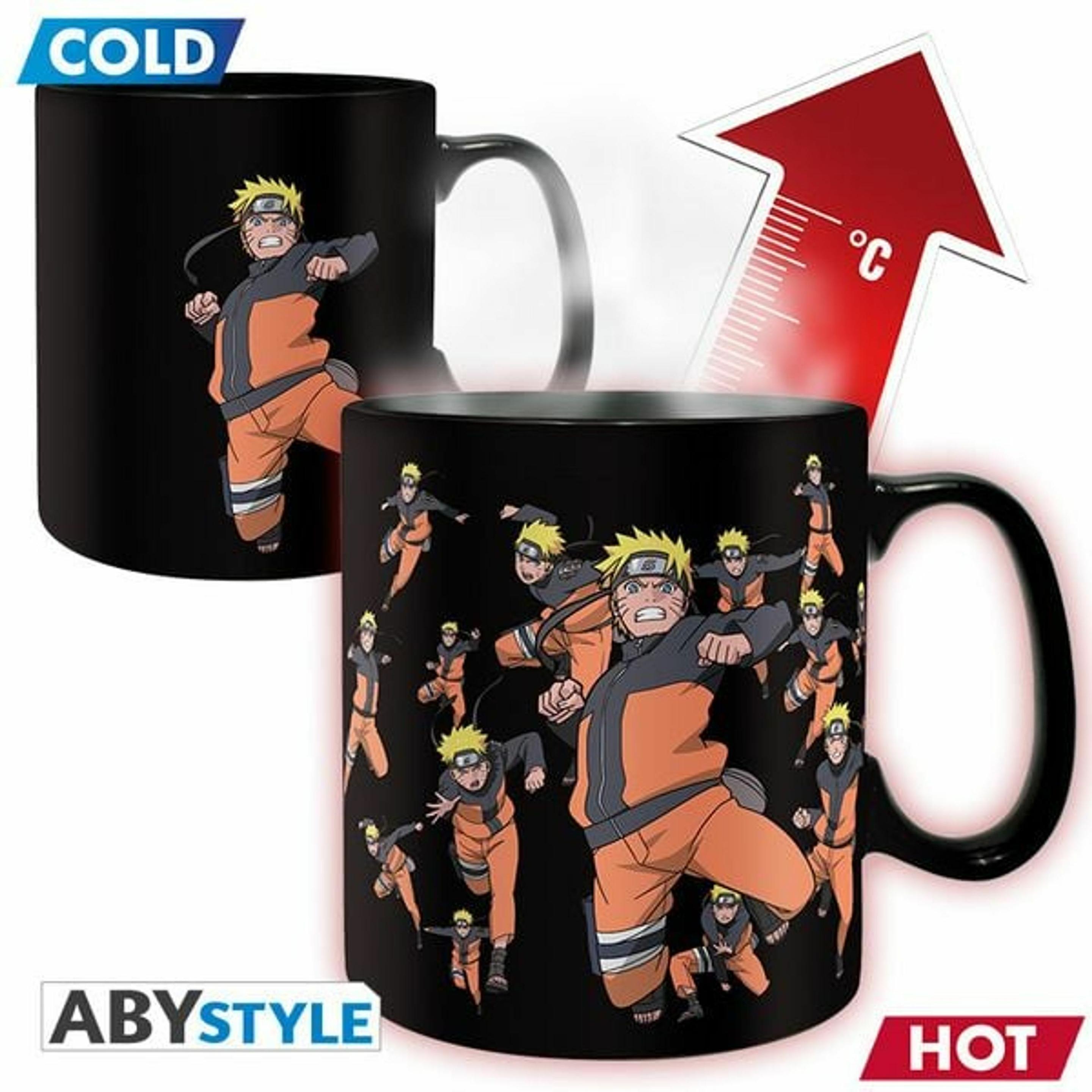 Abystyle Multicolore Naruto Shippuden - Tazza Heatchange - 460 Ml - Multiclonazione, Tazze,