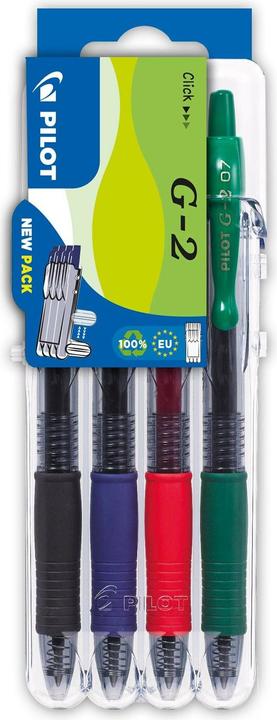 Produktbild Pilot G-2 Set2Go Standard (Mehrfarbig, 4x)