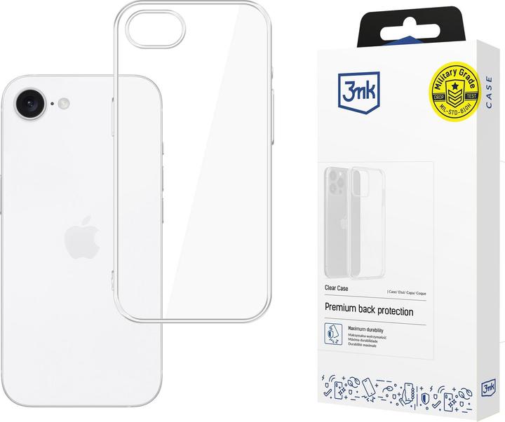 Produktbild 3MK Clear Case iPhone SE 4 (Apple iPhone 16e, Apple iPhone 17e, Apple iPhone 4)