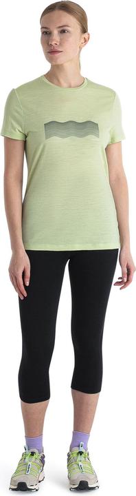 Actual product image Icebreaker Women's Tech Lite III S/S Tee Contour Waves (S)