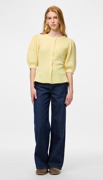 Produktbild Pieces Pcsilly Ss Puff Knit Cardigan Noos Bc (M)