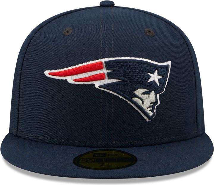 Actual product image New Era 59Fifty Fitted Cap - New England Patriots 50 Years (6 7/8)