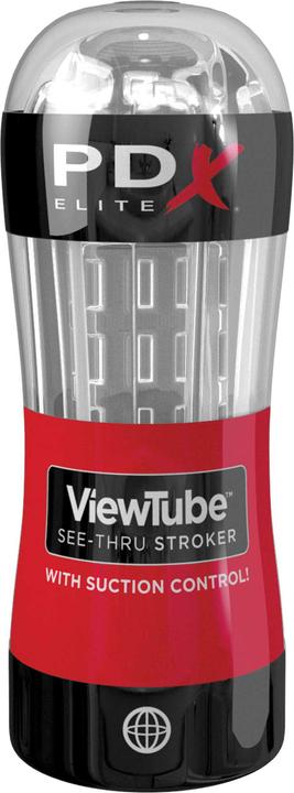 Actual product image Shots PDX Viewtube See-Thru Stroker