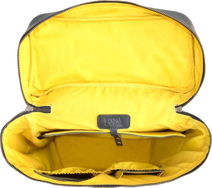 Produktbild Buckle & Seam Rucksack Siwa Anthrazit/Gelb (23 l)