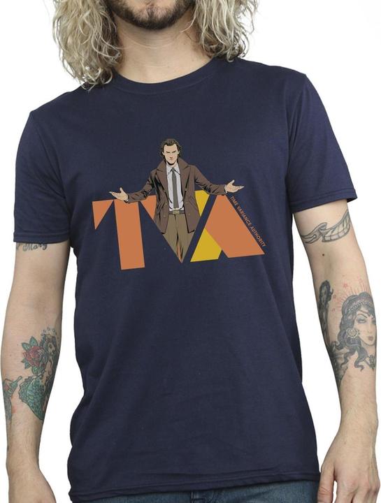 Actual product image Mens Loki TVA Pose T-Shirt (XXL)