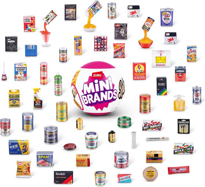 Image du produit Zuru Mini Brands - Retro - Série 1 - Boule surprise